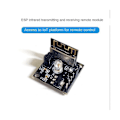 Miniatyrbilde 5 av 5: Esp8285 Esp-01m IR Transceiver Wifi Trådløs Modul Fjernkontroll Læringsbrett
