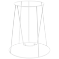 Miniatyrbilde 1 av 3: Lampeskjerm Ramme Metall Lampeskjerm Stativ Bordlampe Skjerm Ramme DIY Lamperamme