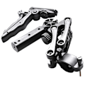Miniatyrbillede 2 af 5: Z Akse Greb Absorberende Dobbelt Greb Gimbal Holde Arm Til Alle Stabilisator Gimbals