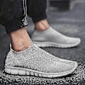Miniatyrbillede 1 af 5: Letvægts Åndbare Sneakers Gray 47