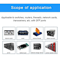 Miniatyrbilde 4 av 5: Gigabit Rj45 Sfp Modul 10/100/1000mbps Sfp Kobber Rj45 Sfp Transceiver Gigabit Ethernet Switch