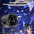 Miniatyrbillede 3 af 5: Stjernehimmel Projektor Lampe Høj Farvegengivelsesindeks Intelligent Kontrol Let at Bruge LED Projektor Natlampe