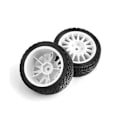Miniatyrbilde 2 av 5: 1/10 Rc Bil Dekk On Road Dekk Hjul For Tt01 Tt02 Xv01 Ta06 Ptg-2 Hpi C3 Rc Bil Deler,3