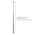 Miniatyrbillede 4 af 5: Selfie Stick Udvidet Monopod Stang Aluminium Legering Udvidelse til Instax X3 Sports Kamera med PTZ Interface 1/4in Skrue