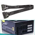 Miniatyrbillede 4 af 5: Til 24-pin Modulært Kabel 24-pin Psu Fladt Kabel