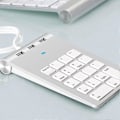 Miniatyrbild 4 av 5: Mini USB 2.0 Numeriskt Tangentbord 18 Tangenter Digitalt Tangentbord Ultratunt Nummerblock för Dator PC Laptop