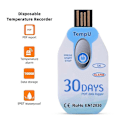 Miniatyrbillede 2 af 5: Pdf Rapport Usb Port 10000 Usb Temperatur Data Rec 30 Kæde Brug