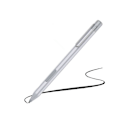Miniatyrbillede 2 af 5: Til Stylus Pen Go Pro7/6/5/4/3 Elektronisk Pen 4096 Trykniveauer Med Spidsudtrækker+spids -sølv