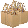 Miniatyrbilde 2 av 2: 25 stk. Papirposer for godteri, gaveposer, handleposer