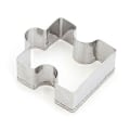 Miniatyrbillede 4 af 4: 4 stk./sæt Cookie Puzzle Form Kageudstikkersæt i rustfrit stål DIY Kiksforme