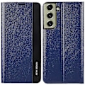 Miniatyrbilde 1 av 5: For Samsung S21 Fe Fjerde Generasjon Stativ Lærveske Azure Style B Samsung Galaxy S21 FE