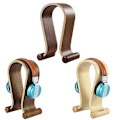 Miniatyrbilde 2 av 5: Samdi Universal Hodetelefonholder i Tre Stativ Rack Henger Skrivebordsdisplayholder