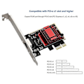 Miniatyrbillede 4 af 5: Game Pcie Kort 2500mbps Gigabit Netværkskort 10/100/1000mbps Rtl8125 Rj45 Kablet Netværkskort Pci-e 2