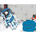 Miniatyrbild 4 av 5: Flickor Pojkar Vattentäta Varma Handskar Vinter Professionella Skidhandskar Snö Barn Vindtäta Skidåknings Snowboardhandskar Ridhandskar Red