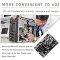 Miniatyrbild 4 av 5: B250b Btc Mining Moderkort Med Kylpasta+switchkabel+sata-kabel 12 Pci-e-platser Lga1151 Ddr