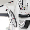 Miniatyrbillede 5 af 5: Cykelvægmonteringsstativ til landevejscykler og mountainbikes, pedalvægmontering, cykelstativer, hængerdisplay, garageholder B