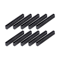 Miniatyrbilde 3 av 3: 10 stk. 12 Hull Hex Plast Skrutrekker Bits Oppbevaringsdekk Skrutrekker Oppbevaringskoffert