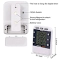 Miniatyrbilde 3 av 5: Digital Timer 100 Timer Trippel Nedtelling/Opptelling Klokke Timer Kjøkken Timer Med LCD-Skjerm Høy Lyd