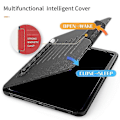 Miniatyrbillede 4 af 5: Tablet Cover til Ipad Pro 11 tommer Multifunktionelt Flip Top Tablet Cover med Pen Holder (2020) Sort