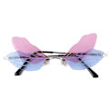 Miniatyrbilde 1 av 4: 1 stk. Dragonfly Wings Briller Party Briller Foto Briller Rekvisitter for Ferie