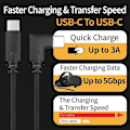 Miniatyrbilde 3 av 5: Kabel For Usb 3.1 N 1 Data Lading Vr Et Tilbehør(c-c,3 )