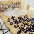 Miniatyrbillede 5 af 5: 2 stk. DIY Rune Symbol Resin Forme Spejl Energi Tegn Krystal Epoxy Silikoneform