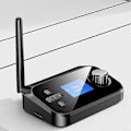 Miniatyrbillede 2 af 5: D18 Stabil Transmission Højhastigheds Bluetooth-kompatibel Adapter Stabil Transmission Højhastigheds ABS Praktisk Bred Kompatibilitet Audio Receiver til Com
