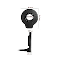 Miniatyrbilde 2 av 5: Elektrisk Sykkel Magnetisk Kraftsensor PAS Pedalassistent Sensor F-12L 12 Magneter Doble Hall-sensorer Conn