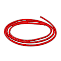 Miniatyrbild 2 av 4: 4mm Brett Elastiskt Band, Rund Elastisk Snöre Hög kvalitet Red 1m
