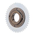 Pikkukuva 5 / 5: 78mm Ulkohalkaisija 4-reikäinen hampaaton vauhtipyörä + T8f 44t 54mm takaketjurataspaketti sopii 43cc 49cc Mini Pocket -malleihin