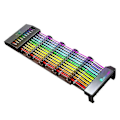 Miniatyrbild 1 av 5: PSU Förlängningskabel RGB Trunking Skydd Rainbow Bridge För 24pin ATX Kabel Mod Symphony Line, 5v Rai
