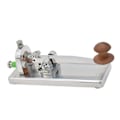 Miniatyrbild 1 av 5: CNC Rostfritt Stål Telegrafnyckel Morse Nyckel CW Nyckel Ham Radio Nyckel Manuell CW Keyer För Morse Code