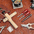 Miniatyrbilde 2 av 5: 4 stk. Lærremkutter Justerbar Lærstrimmelkutter Remkuttersett For DIY Håndverk C