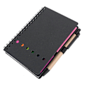 Miniatyrbillede 4 af 4: 1 Sæt Notesbog med Selvklæbende Noter Kontor Memo Pad Planlægningsbog med Pen