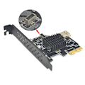 Pikkukuva 2 / 5: Asm3142-siruskortti 10 Gbps Usb3.1 Etuosan tyyppi E 20-nastainen laajennuskortti Usb2.0 Pci Express 3.0 X2 A