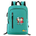 Miniatyrbild 5 av 5: Anime Gravity Falls Ryggsäck Dragkedja Ficka Skolväska Student style 8