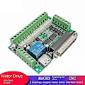 Miniatyrbillede 2 af 5: Graveringskort CNC 17 Porte 5-akset Stepmotordriver Interface Optokobler Isolationskort Wit