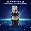 Miniatyrbillede 2 af 5: Rf Coax 25w N Han Stik Lille 50 Ohm Dc-3ghz, Dummy Load PlugP20211224923
