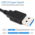 Miniatyrbild 5 av 5: USB till HDMI-kompatibelt Hög Klarhet 1080P 4K Videoinspelningskort för Spel Livestreaming Sändning
