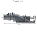 Miniatyrbilde 2 av 5: 40mm Vannjet Thruster Kraftsprøytepumpe 3 Blader Propellkobling Og 775 Motor For Rc Jet Båt