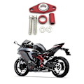 Miniatyrbillede 3 af 5: Til Ninja Zx-25r Zx25r 2021 2022 Cnc Aluminium Gearskifte Stabilisator Grøn