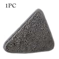 Miniatyrbild 1 av 5: 360° Rotationsbar Justerbar Rengöringsmopp Vått & Torrt Dubbel Användning Triangel Händerfri Tvätthandsmopp För Rengöring Av Golv Vägg Replacement Cloth Random