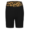 Miniatyrbillede 3 af 5: Tflycq Dame Basic Slip Cykelshorts Kompression Trænings Leggings Yoga Shorts Bukser Black M