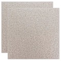 Pikkukuva 1 / 2: 2 kpl Mikrouunin kiillelevyjä, uunin korjausosat, levyt, koko 13 x 13 cm (5,1 x 5,1 tuumaa)