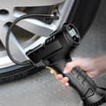 120W Elektrisk Luftpump för Bil Däck Uppblåsbar Pump Bärbar Uppladdningsbar Luftkompressor Digital Automatisk Däckpump Utrustning