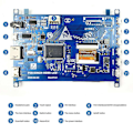 Miniatyrbillede 3 af 5: 5 tommer Skærm uden Touch Mon Pane 800x480 Citive Touch Display - Vga Display