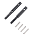 Miniatyrbilde 1 av 5: 2 stk. Hardt Stål Fremre Bakre Portal Stub Aksel Drivaksel For Rc Crawler Axail Scx10 Iii Axi03007 Cap
