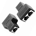 Miniatyrbillede 5 af 5: 2 stk. Internet Kabel Splitter Ethernet RJ45 Kabel Dobbelt Port Konnektor Netværkskabel Splitter Konverter