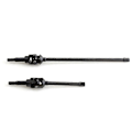 Miniatyrbild 2 av 5: 2st Metall Ar14b Universal Axelset Främre Cvd Drivaxel För 1/10 Rc Cralwer Axial Rbx10 Ryft Rock