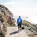 Pikkukuva 4 / 5: Hi Daypack, Ant kokoontaitettava reppu matkailuun, retkeilyyn ja ulkoiluun Sky Blue